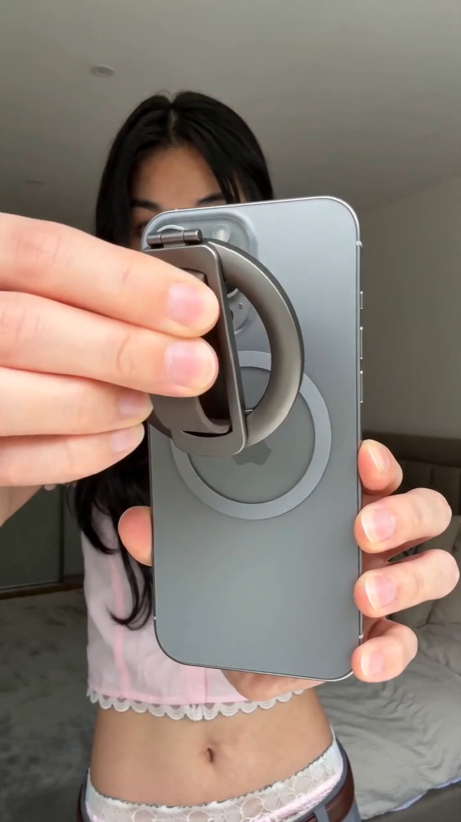 Reposa SnapGrip 360™ — Magnetic Phone Grip, Ring Holder & Kickstand | MagSafe Compatible