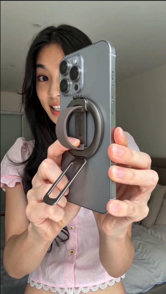 Reposa SnapGrip 360™ — Magnetic Phone Grip, Ring Holder & Kickstand | MagSafe Compatible